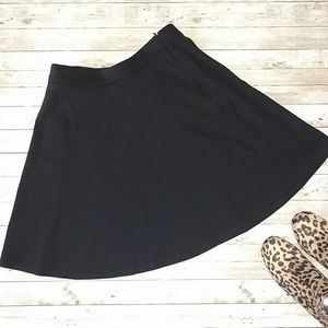 BODEN swing Black Skirt Size 8R